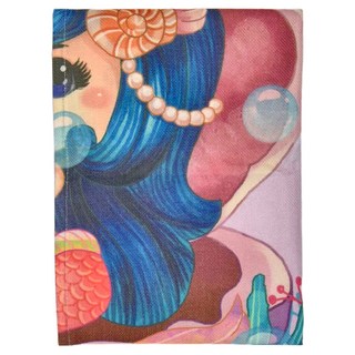 小銅板 白亞麻門簾, 美人魚