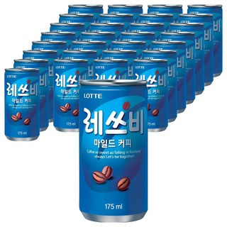 레쓰비 마일드 캔커피