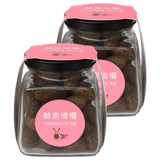 水里鄉農會 簡單生活 酵素橄欖 100%台灣新鮮食材 傳統古法製作, 280g, 2罐