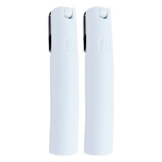 ZWILLING 雙人 簡約時尚多向旋轉指甲刀 DEKNZ022WT, 白色, 2支