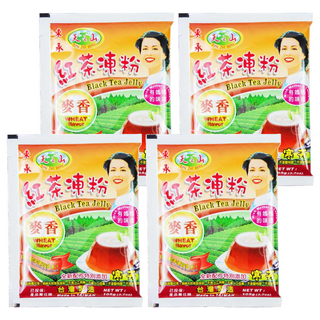 東承 天之山 紅茶凍粉，麥香，台灣製造，105g, 4包