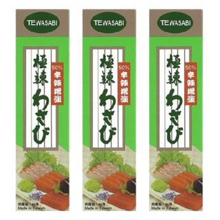 展群 TE 極辣山葵醬 50%辛辣增強, 43g, 3條