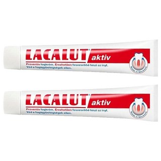 LACALUT 樂固特 牙齦強化牙膏，鞏固牙齦，含氟，75ml, 2條