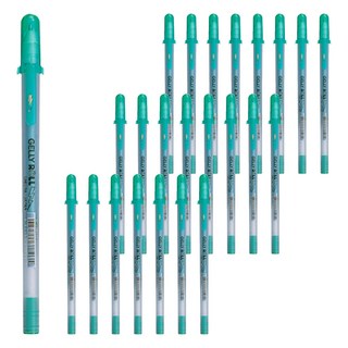 GELLY ROLL SAKURA 銀色陰影中性墨水筆 1.0mm, 綠色(629), 24入