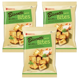 LOTTE 樂天 洋蔥麵包餅, 70g, 3包