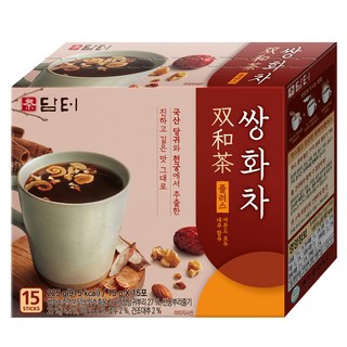 Damtuh 丹特 雙和茶沖泡粉隨身包, 15g, 15包, 1盒