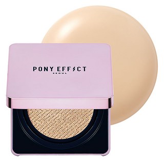 PONY EFFECT 極水透光氣墊粉餅 15g+替換芯 15g, 003 Vanilla, 1個
