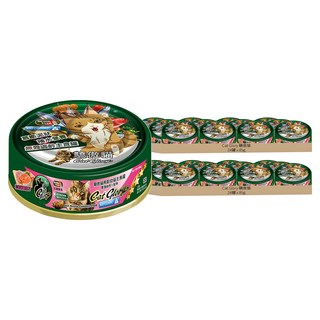 Cat Glory 驕傲貓 幼貓無穀主食罐, 嚴選雞肉+鮭魚, 85g, 48罐