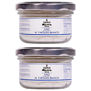 TARTUFI Morra 阿爾巴松露世家 松露鹽 100g 義大利原裝進口, 2罐