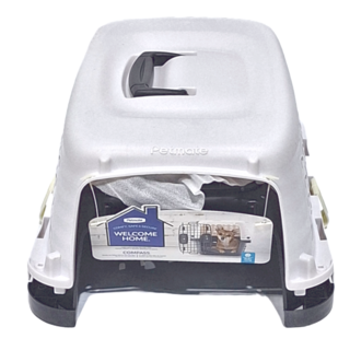 Petmate COMPASS 31P滑扣式專業運輸籠，尺寸48*32*29cm，承重4.6kg，附提把, 41031, 48 x 32 x 28cm, 1個