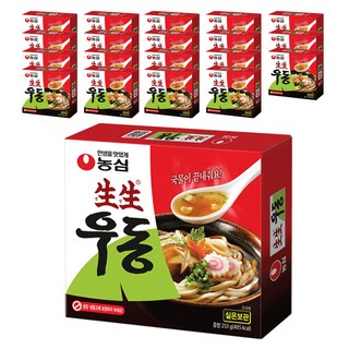 NONGSHIM 農心 生生烏龍湯麵, 253g, 20盒