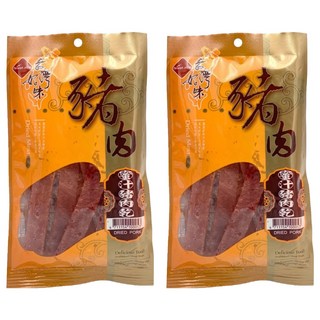 長松食品 蜜汁豬肉乾, 90g, 2包