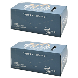 EYL'S 艾爾絲 醫用口罩 未滅菌, 蔚藍色, 30片, 2盒