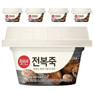 CJ Hetbahn 鮑魚粥, 267g, 5個