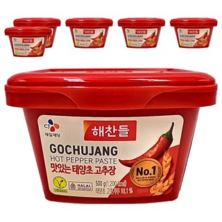 CJ 韓國辣椒醬 葷, 500g, 6罐