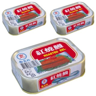 新宜興 紅燒鰻 100g x 三罐入, 1組