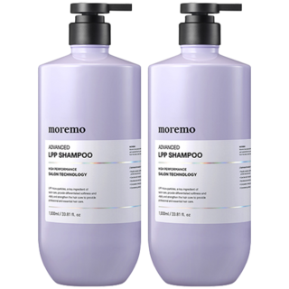 모레모 어드밴스드 엘피피 샴푸 플로럴 허브향, 1L, 2개