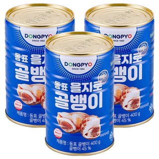 Dongpyo 東平次郎海螺罐頭, 400g, 3個