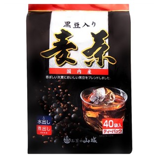 山城物產 黑豆麥茶, 10g, 40包, 1袋