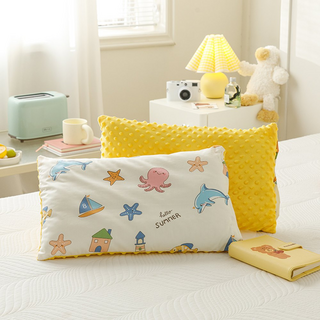 100%天然兒童乳膠枕頭, 海洋世界, 26 x 43 x 6.5cm