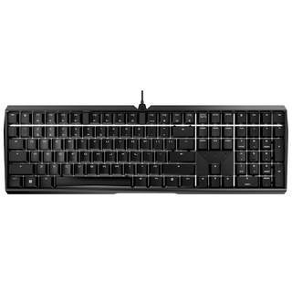 CHERRY MX Board 3.0S MX2A 機械鍵盤, CH-KB-30S2-RBWR, 靜音紅軸, 黑色