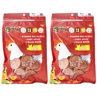 雞老大 膠原圓片, 100%新鮮雞肉 低脂肪 嚼勁十足 犬專用, 羊肉, 140g, 2包