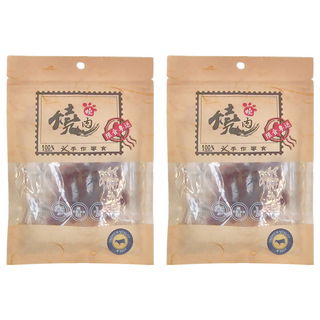 燒肉燒 100%手作零食, 牛肉排 + 南瓜, 70g, 2包