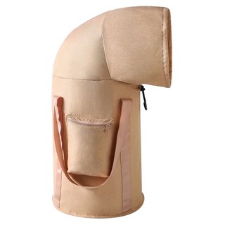 三合一全包覆暖蒸氣 摺疊泡腳桶 33 x 33 x 72cm, 櫻花粉, 1個