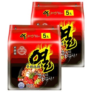 OTTOGI 不倒翁 辛辣拉麵 120g, 10包