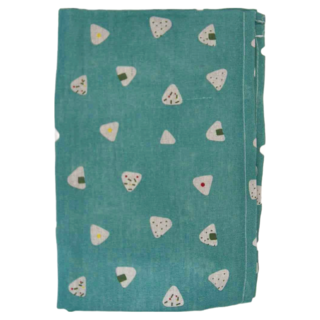 小銅板 日式亞麻門簾, 三角飯糰