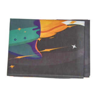 小銅板 白亞麻門簾, 太空汪汪