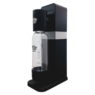 bubble Soda 法國 紳士系列 節能免插電全自動氣泡水機3件組 經典黑, BS-506W/BS-506B