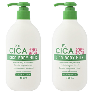 P's CICA積雪草保濕乳液, 400ml, 2罐