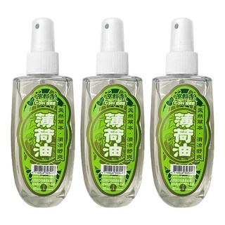室翲香 天然薄荷油 C-301 超值裝 天然草本 清涼舒爽, 100ml, 3瓶, 薄荷