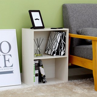 IRIS OHYAMA 愛麗思歐雅瑪 雙層彩色書櫃 CX-2, 米白色