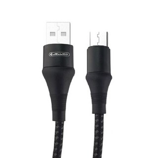 JELLiCO 杰力科 高抗系列 USB-Micro-B充電傳輸線 3.1A, 1.2m, JEC-A7-BKM, 1個