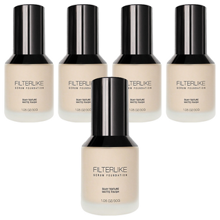 Solone 柔紗精粹粉底液 SPF50+ 30g, W25淺亮膚, 5瓶