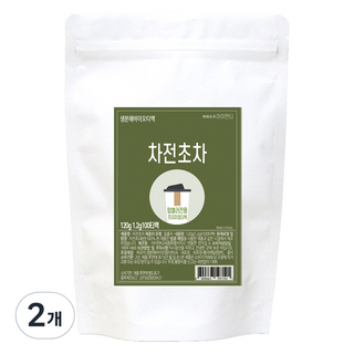 Int 韓國產車前草茶包 隨行杯用, 1.2g, 100入, 2個