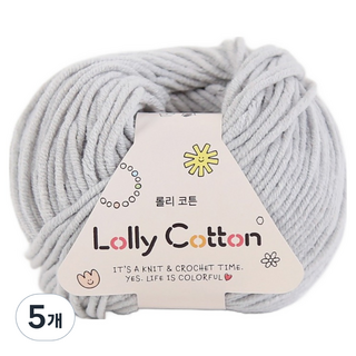 앵콜스 롤리코튼 뜨개실, 76 스톤, 5개