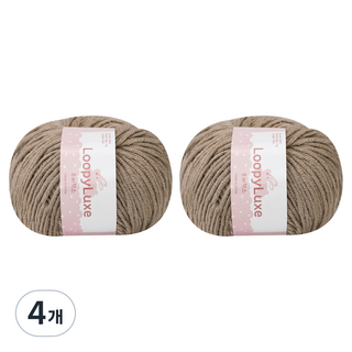 WoolClub 三星毛紗 Loopy Luxe 編織線 50g, 4個, 29