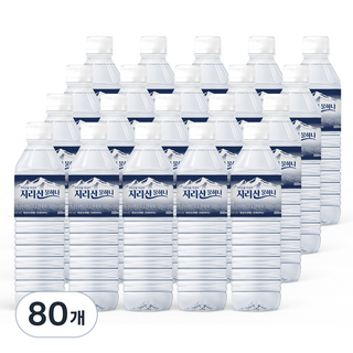 물하나 지리산 국산 생수, 500ml, 80개