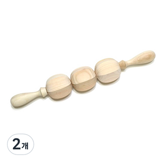 JAYJUN 扁柏腹部腿部按摩器, 2個, 混合色