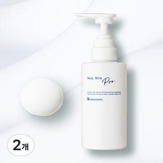 BbLaboratories Bibi Body Milk 居家沙龍級牛奶溫和身體乳 葡萄柚香, 2個, 300g