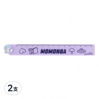 sun-star 吉伊卡哇漫畫風直尺 14cm, 小桃鼠, 2支