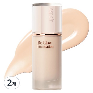 espoir 艾絲珀 Be Glow水潤粉底液 SPF27 PA++ 30g, 2瓶, 20C