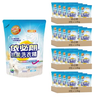 依必朗 防蹣抗菌洗衣精補充包 海洋微風, 1.8kg, 16包