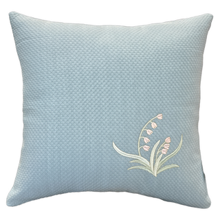 Mexsmon 美思夢 冰豆蘭花抱枕, 藍色