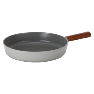 NEOFLAM 台灣公司貨 FIKA 2.0系列 鑄造平底鍋 暗夜灰, 28cm, 1個