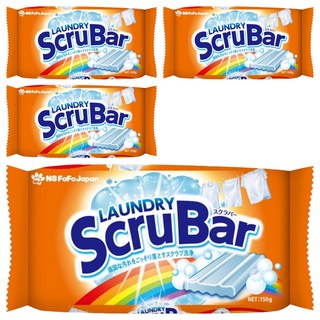 NS FaFa JAPAN 強力清潔洗衣皂 日本原裝, 150g, 4組
