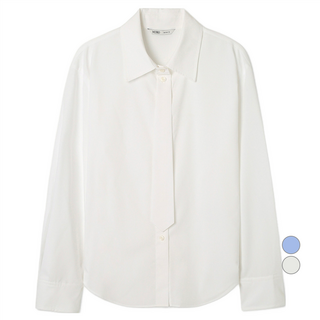 MIXXO 女款無皺領帶襯衫